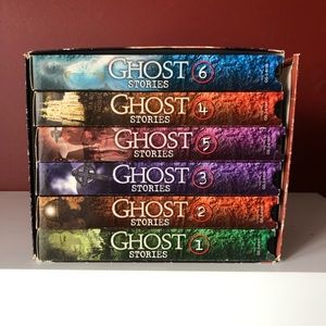 👛 (ANY 2 Sets/$35)  6 VHS GHOST STORIES featuring Host Patrick Macnee